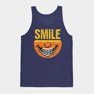 Funny Retro Smile Vintage Design Tank Top